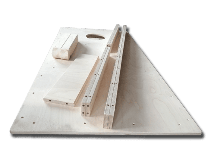 Board - Fun (50x100 cm) - build it yourself - spruce wood