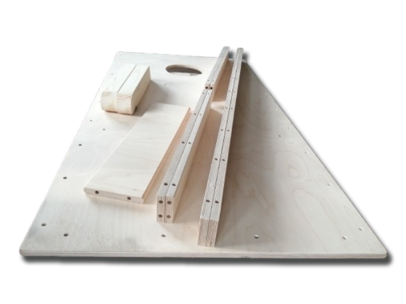 Board - Basic (61x122 cm) - build it yourself – spruce wood